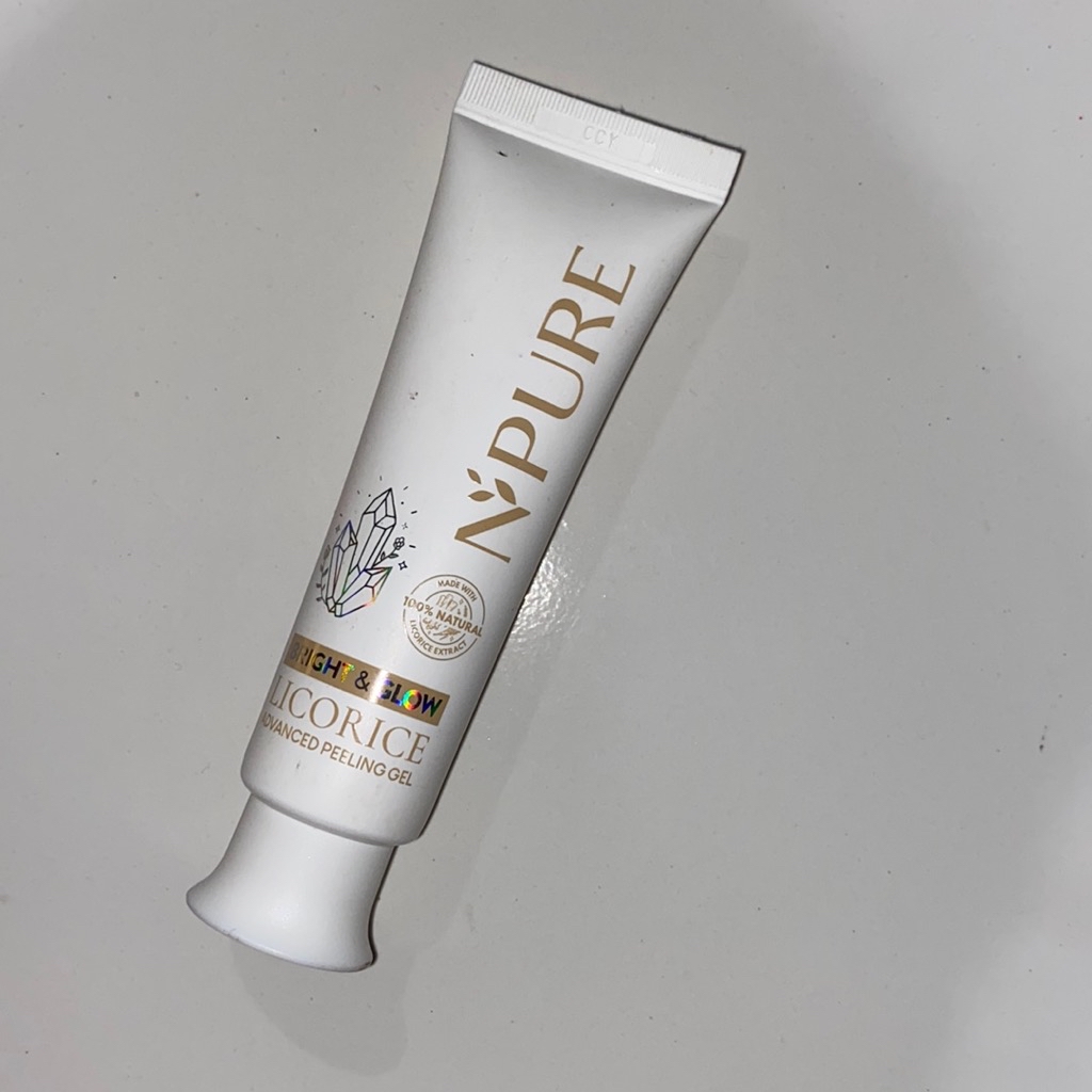 NPURE Licorice Advance Peeling Gel Beauty Review