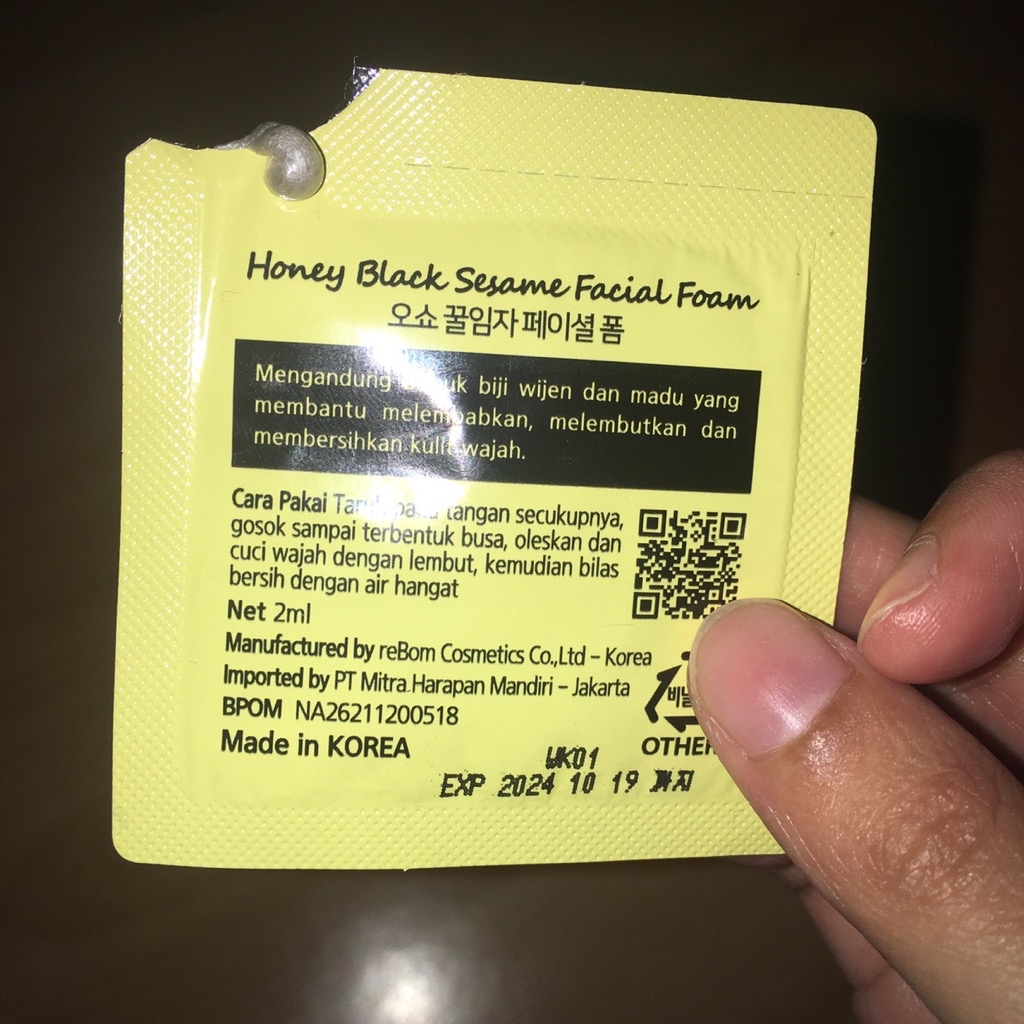 Osho Honey Black Sesame Facial Foam 221208 368 2
