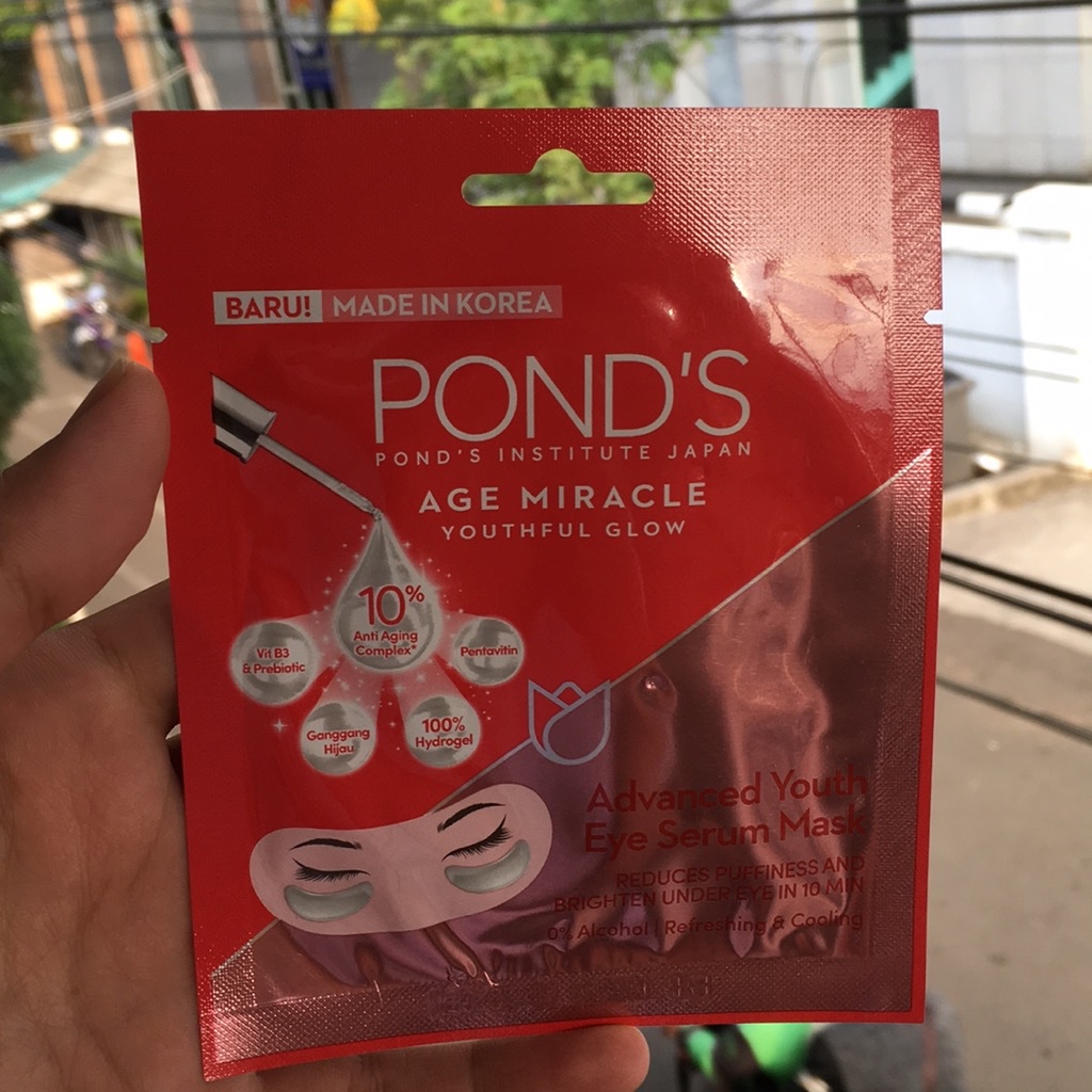 Pond's Age Miracle Advanced Youth Eye Serum Mask Beauty Review