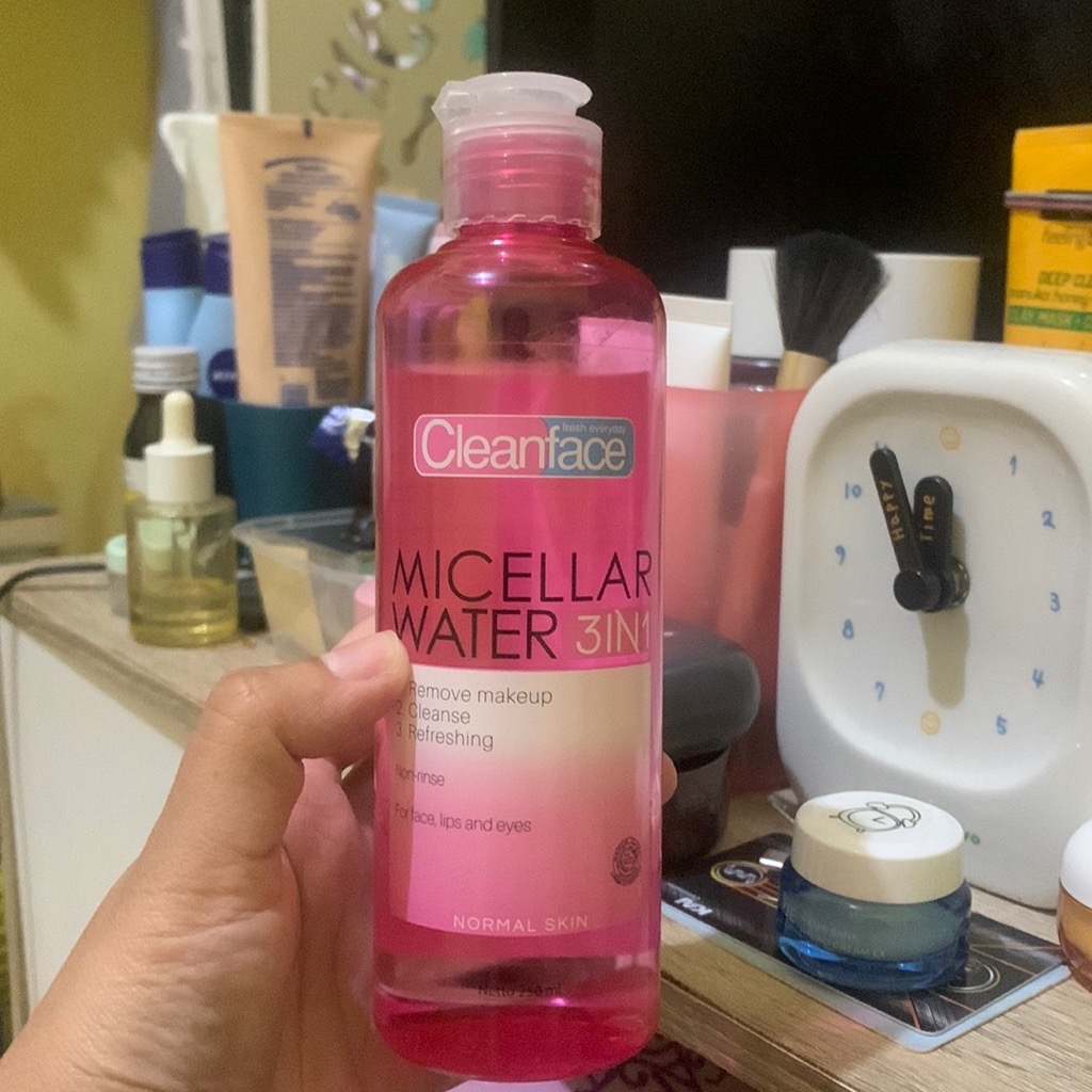 Purbasari Clean Face Micellar Water 3 in 1 Beauty Review