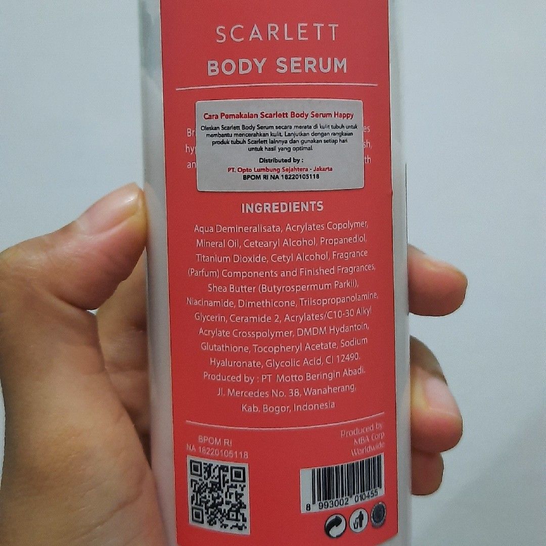 Scarlett Body Serum Beauty Review
