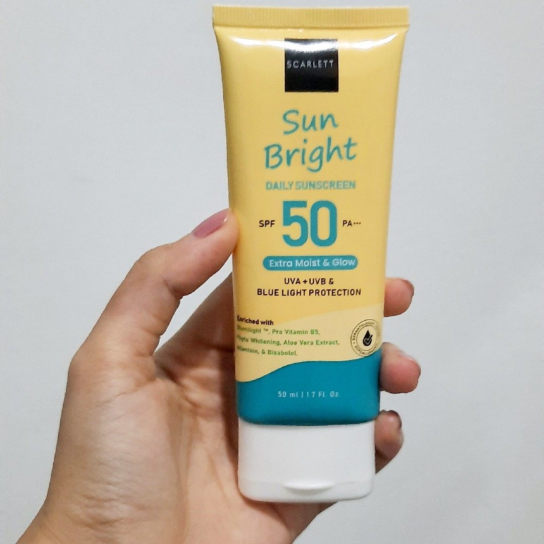 Scarlett Scarlett Sun Bright Daily Sunscreen SPF 50 PA+++ - Beauty Review