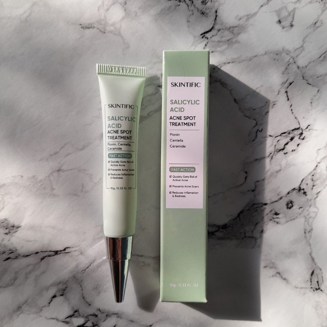 Skintific 2 Salicylic Acid BHA Acne Spot Treatment Beauty Review