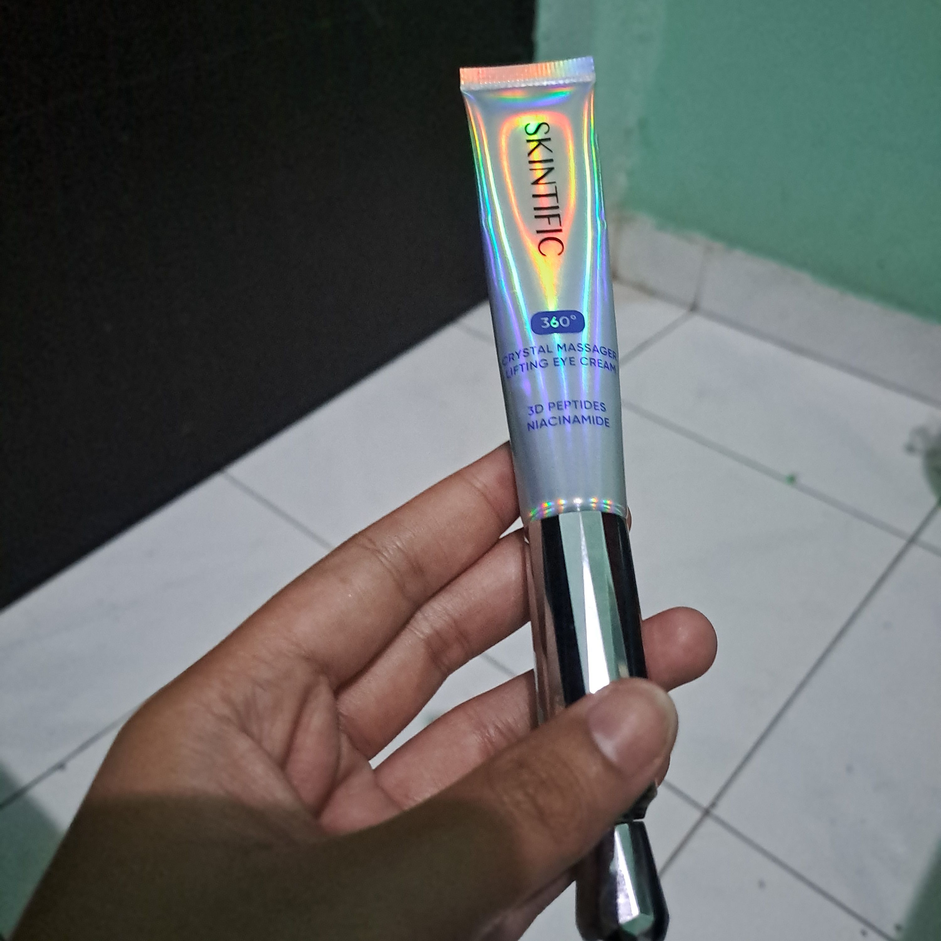 Skintific 360 Crystal Massager Lifting Eye Cream Beauty Review