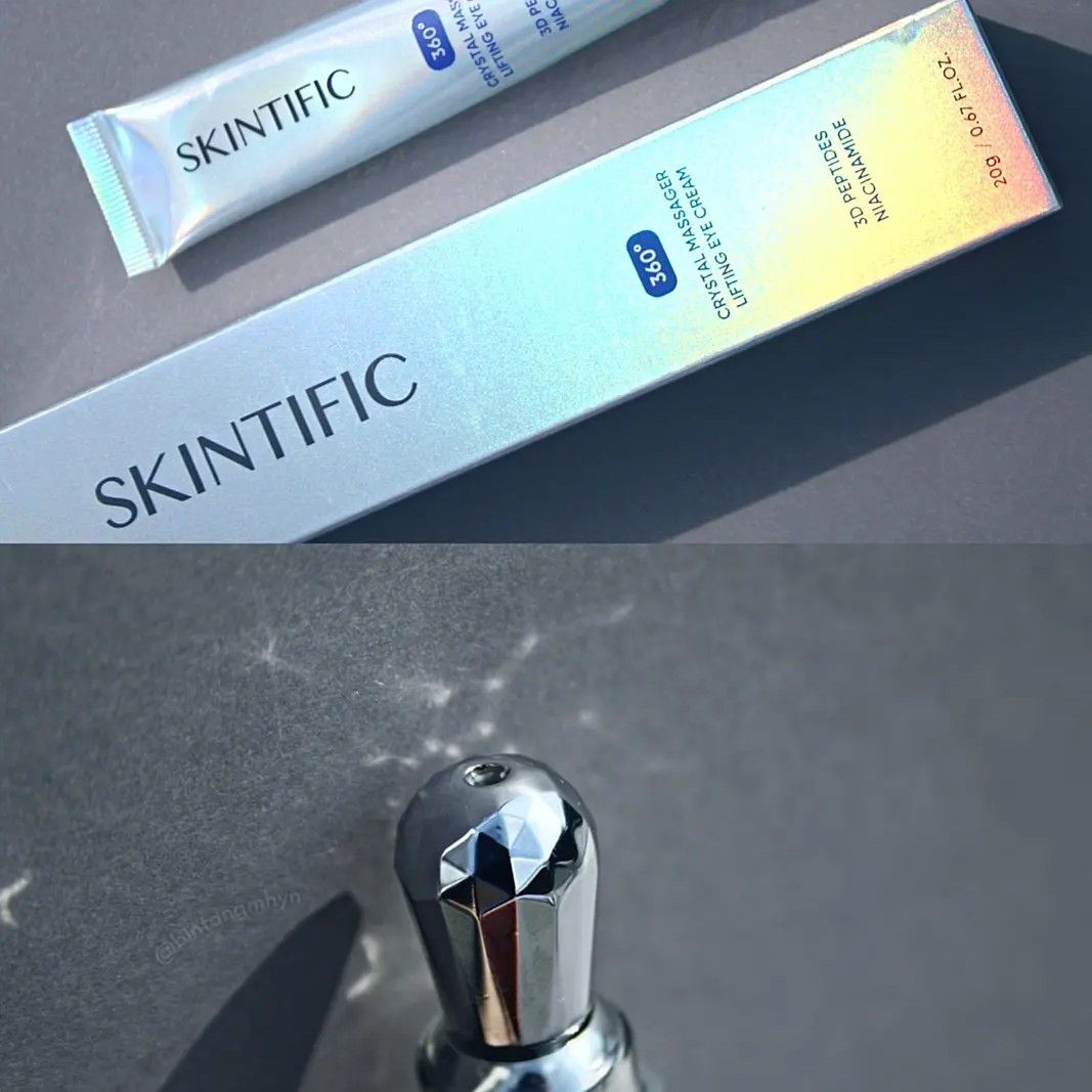 Skintific 360 Crystal Massager Lifting Eye Cream Beauty Review