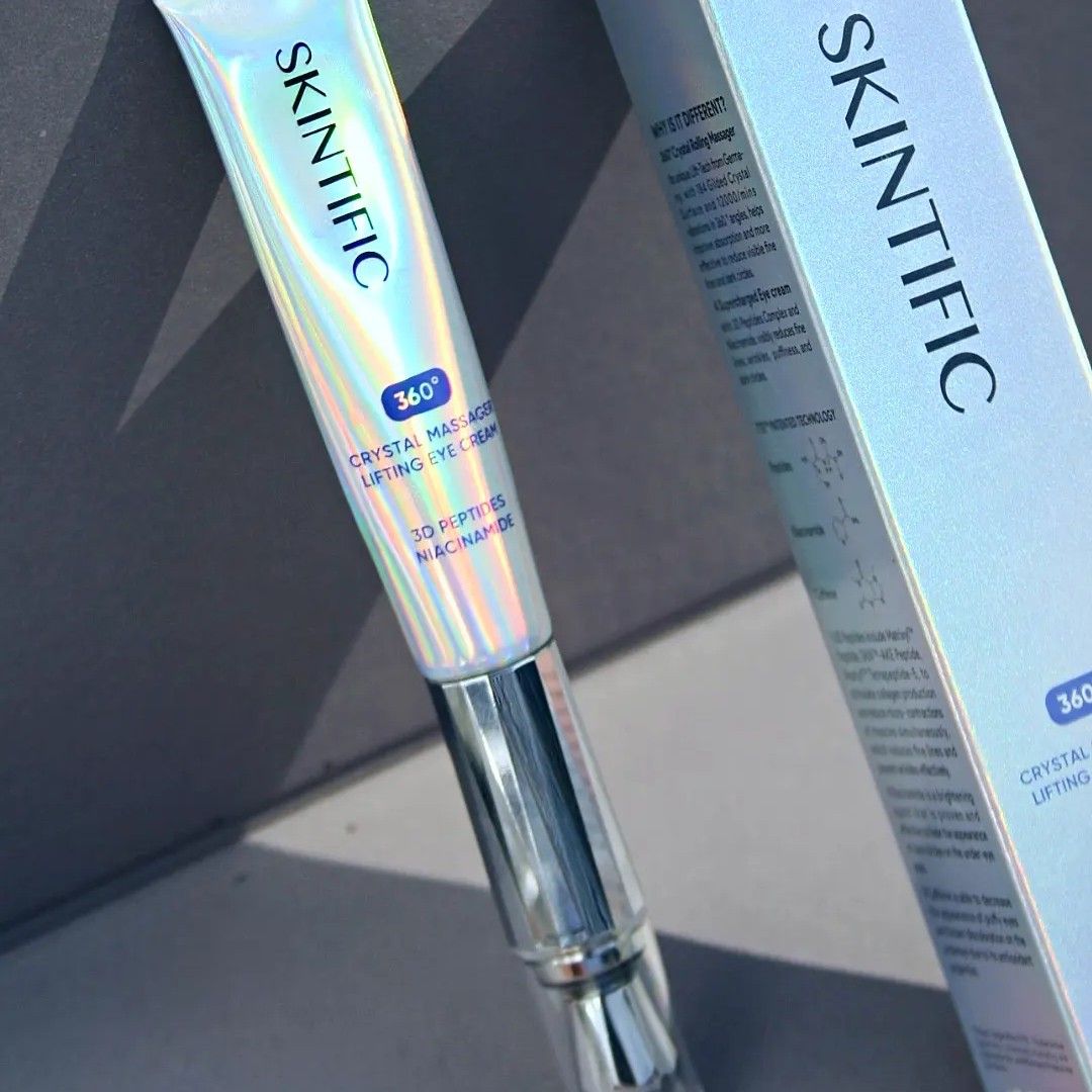 Skintific 360 Crystal Massager Lifting Eye Cream Beauty Review