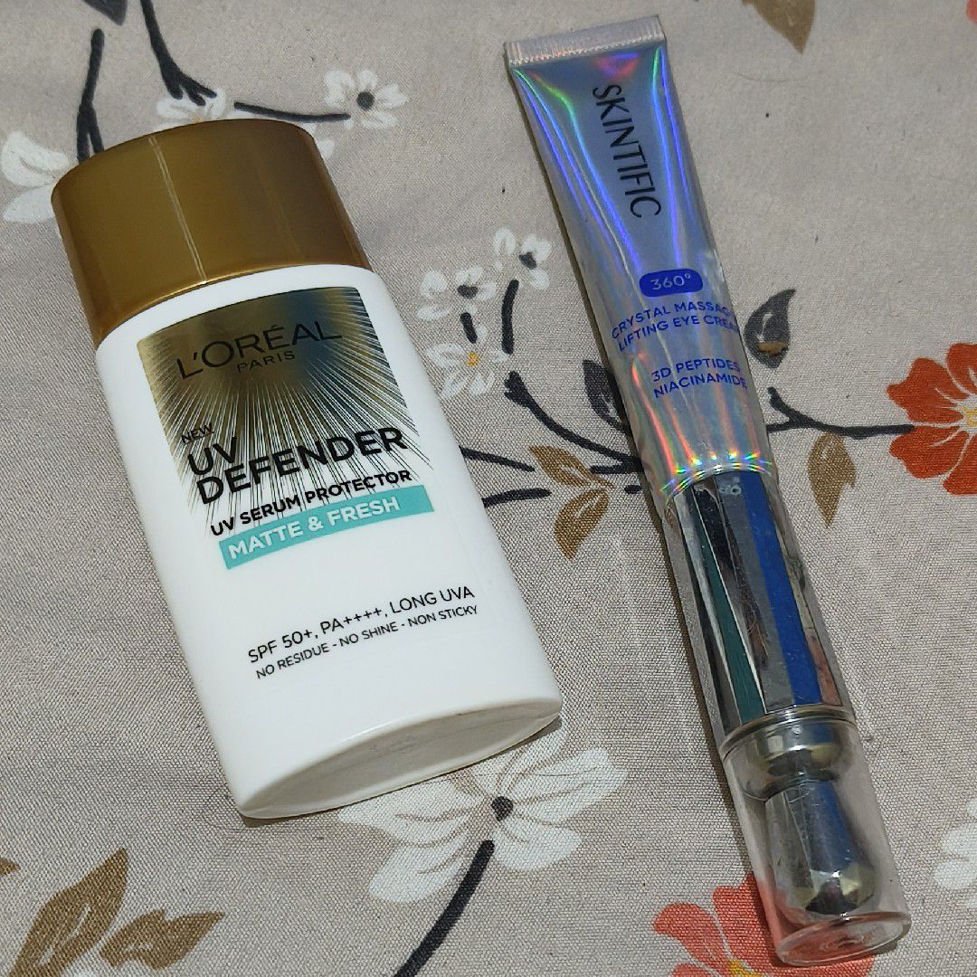 Skintific 360 Crystal Massager Lifting Eye Cream Beauty Review