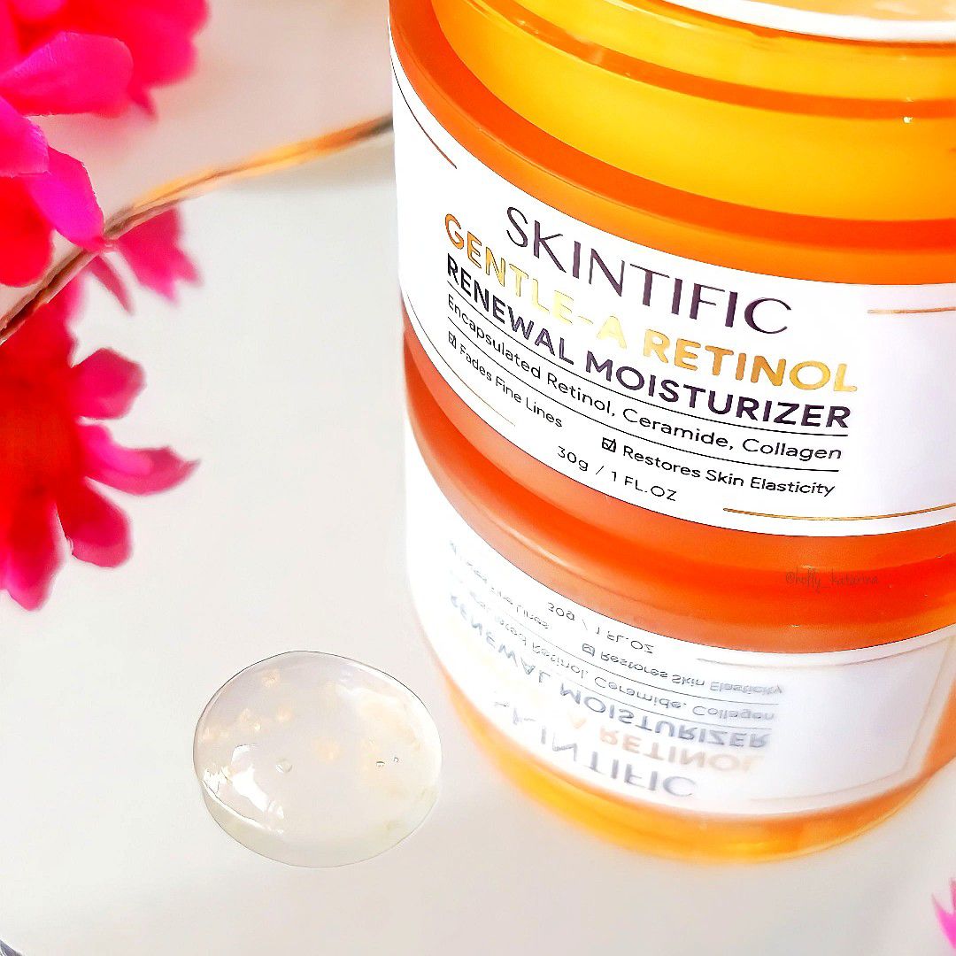 Skintific Gentle A Retinol Cream Renewal Moisturizer Retinol Beauty
