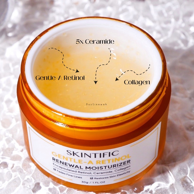 Skintific Gentle A Retinol Cream Renewal Moisturizer Retinol Beauty