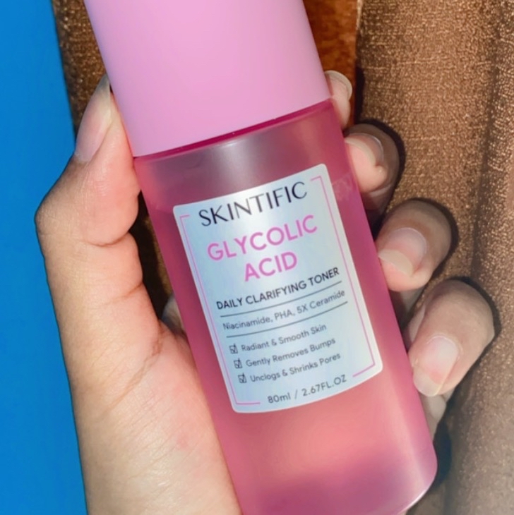 Skintific Glycolic Acid Daily Clarifying Toner Beauty Review