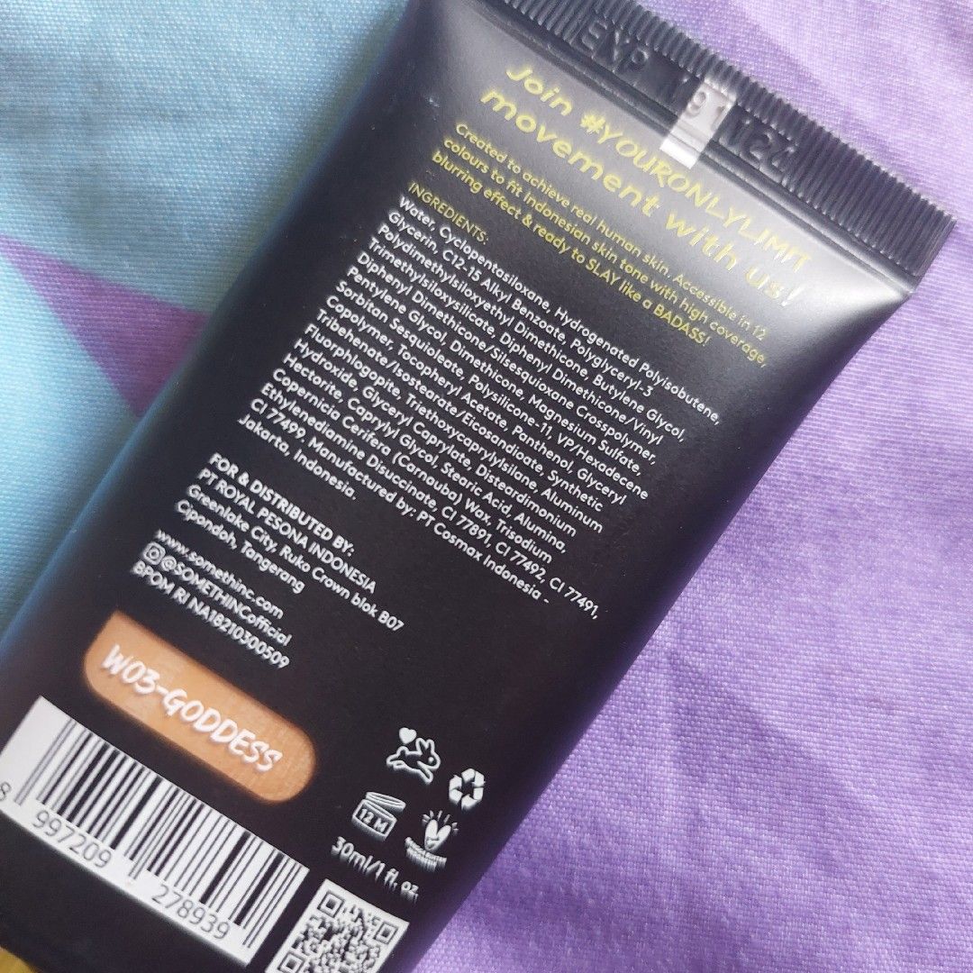 Somethinc Badass Breathable Full Coverage 12HR Serum Foundation imgfdn-6882190c-462f-4343-8851-7799e1094c9e-2488995 3