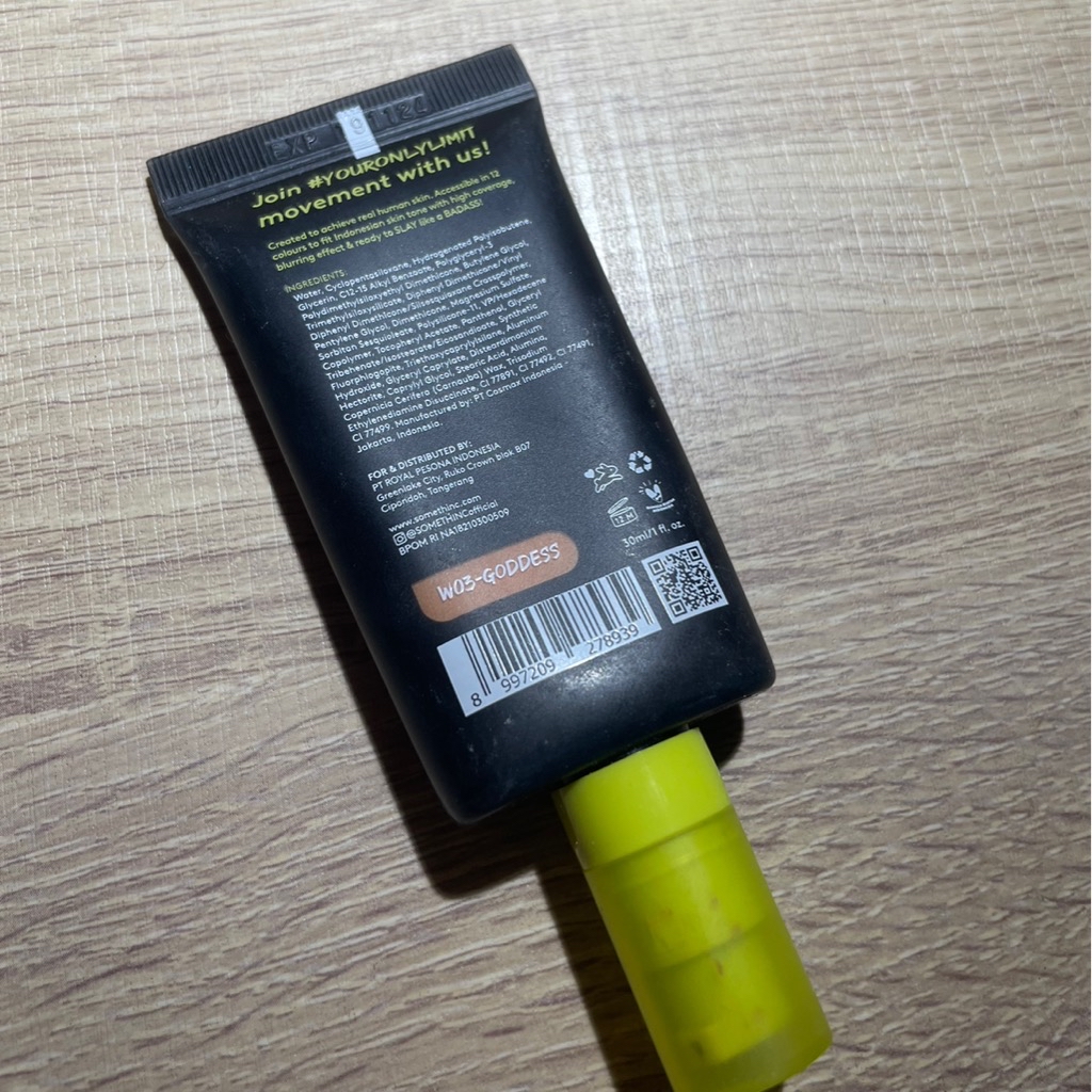 Somethinc Badass Breathable Full Coverage 12HR Serum Foundation imgfdnrev-1300ab96-57db-4bf1-84d8-8fe9fa3c10b0-2422749 2