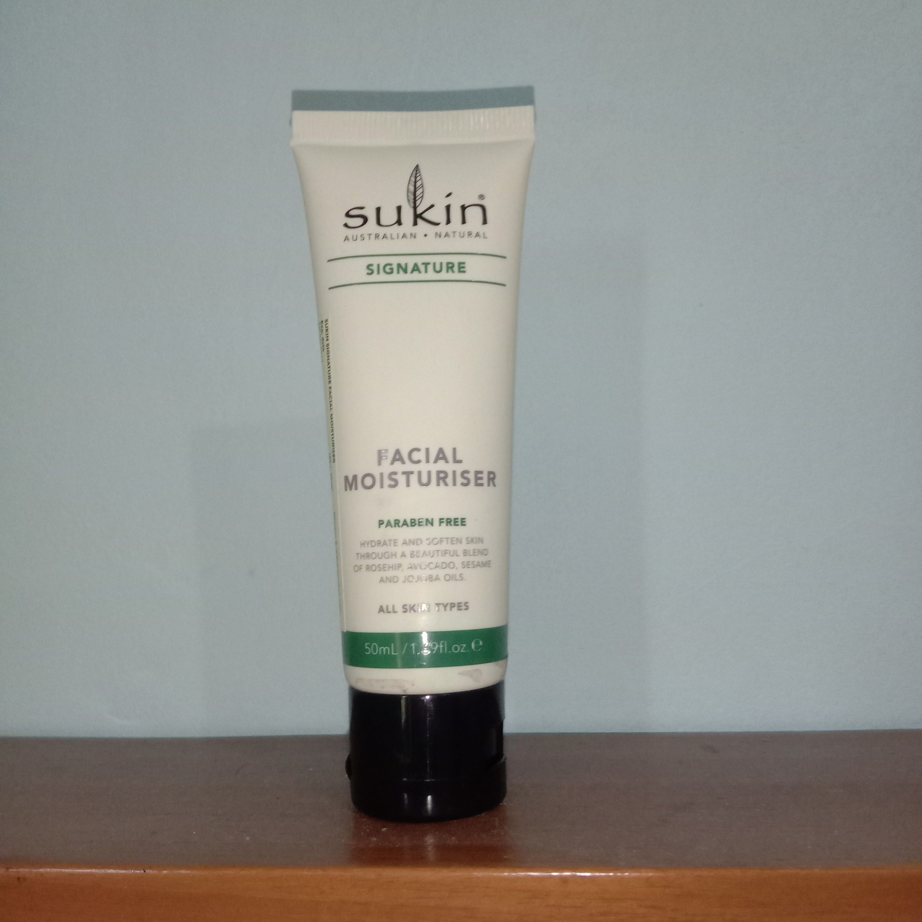 Sukin Facial Moisturiser Beauty Review