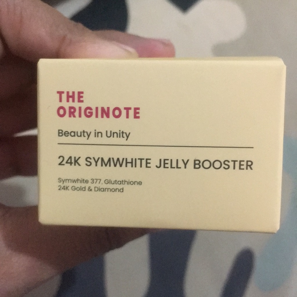 The Originote 24k Symwhite Jelly Booster Beauty Review
