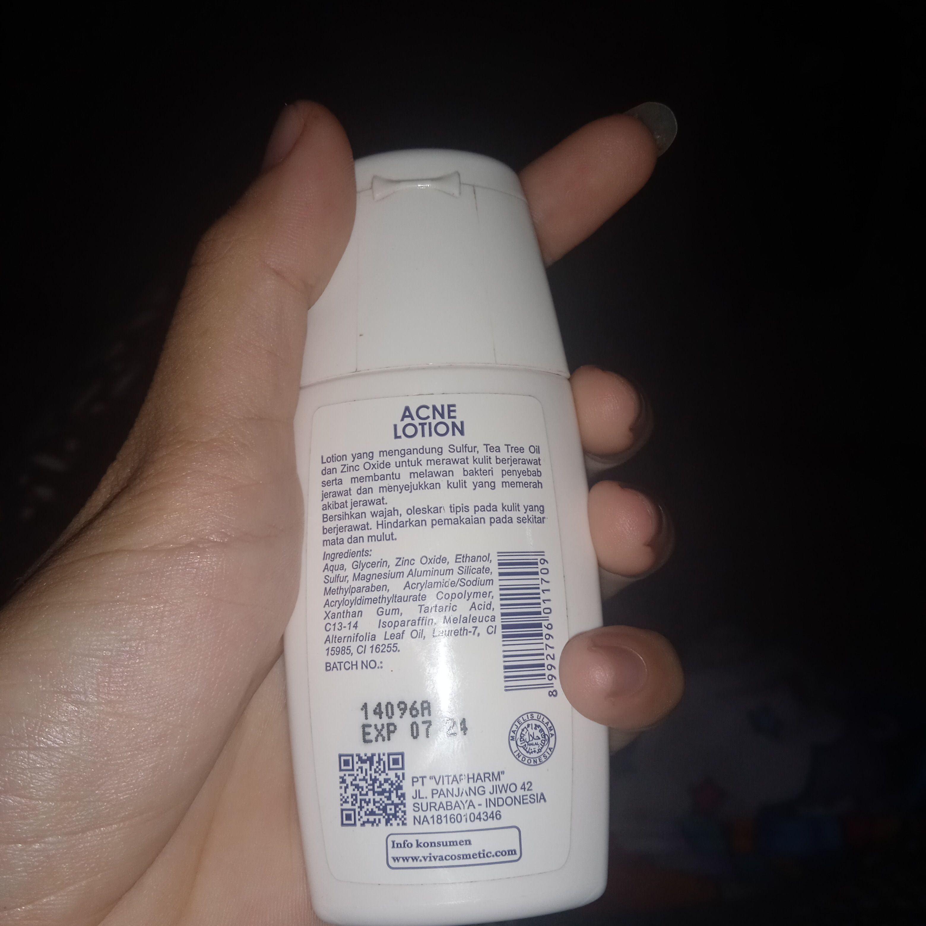 Viva Cosmetics Acne Lotion Beauty Review