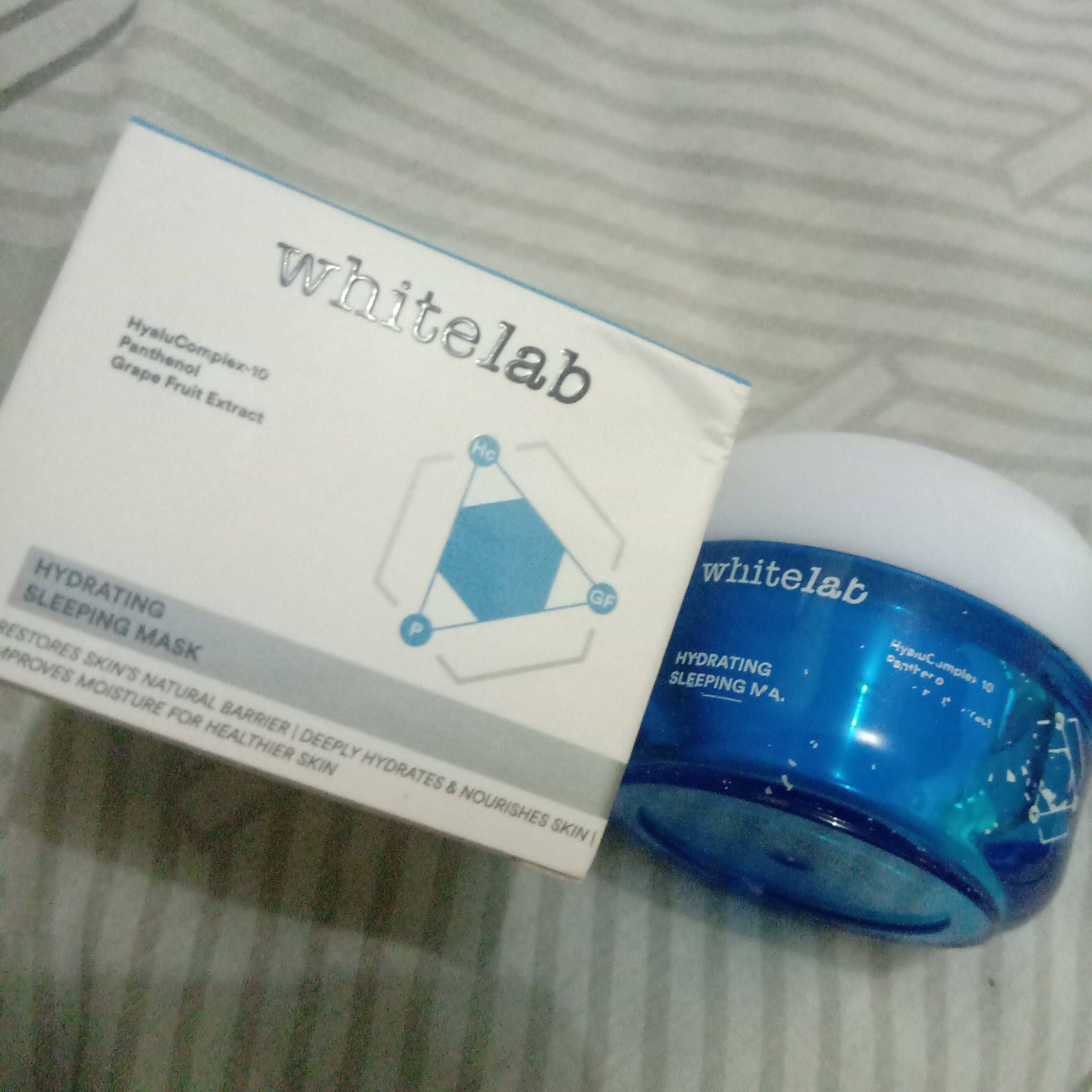 Whitelab Hydrating Sleeping Mask Beauty Review