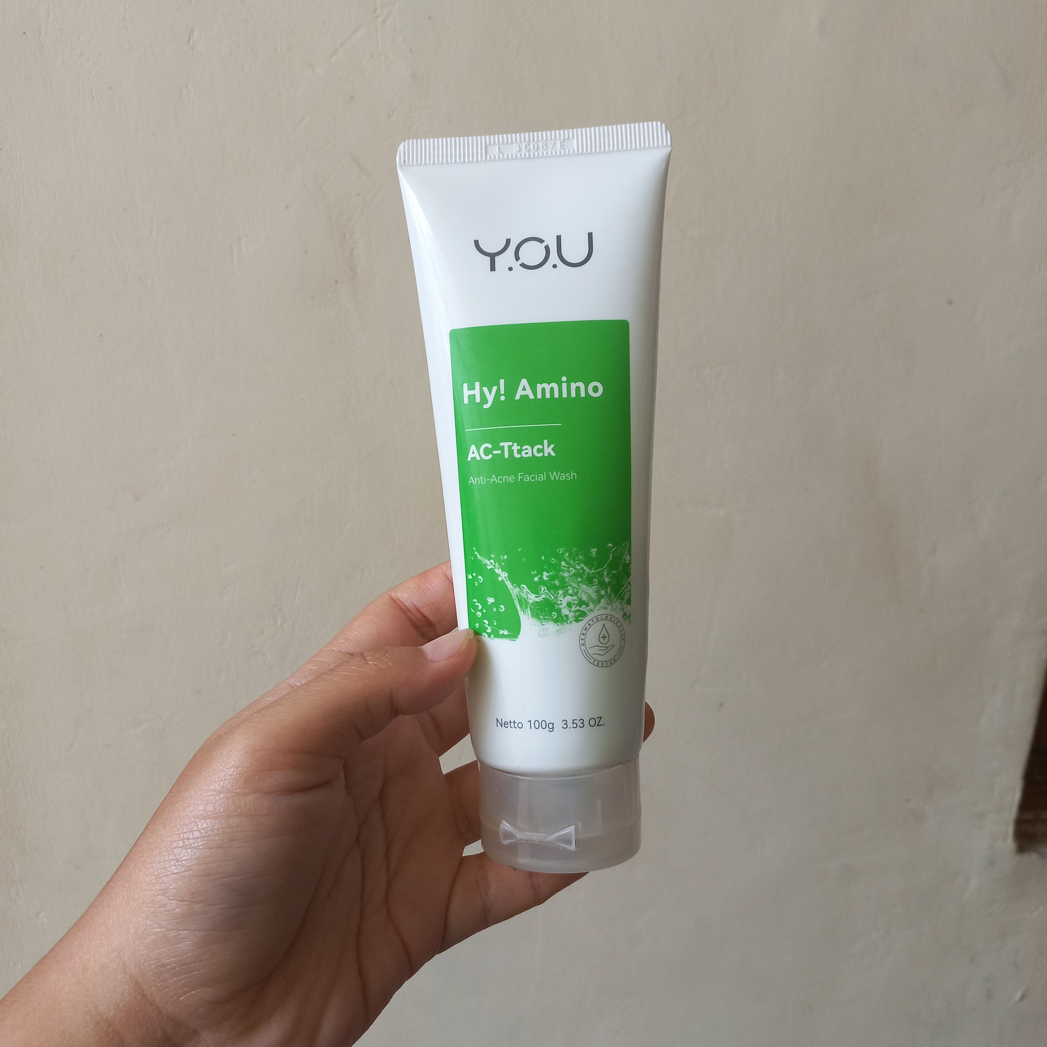 YOU Beauty Hy! Amino ACTtack AntiAcne Facial Wash Beauty Review