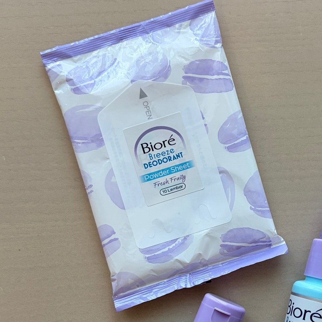 Breeze Deodorant Powder Sheet - Fresh Fruity imgfdn-7422a676-d1c0-49b7-ab01-9633d45f9653