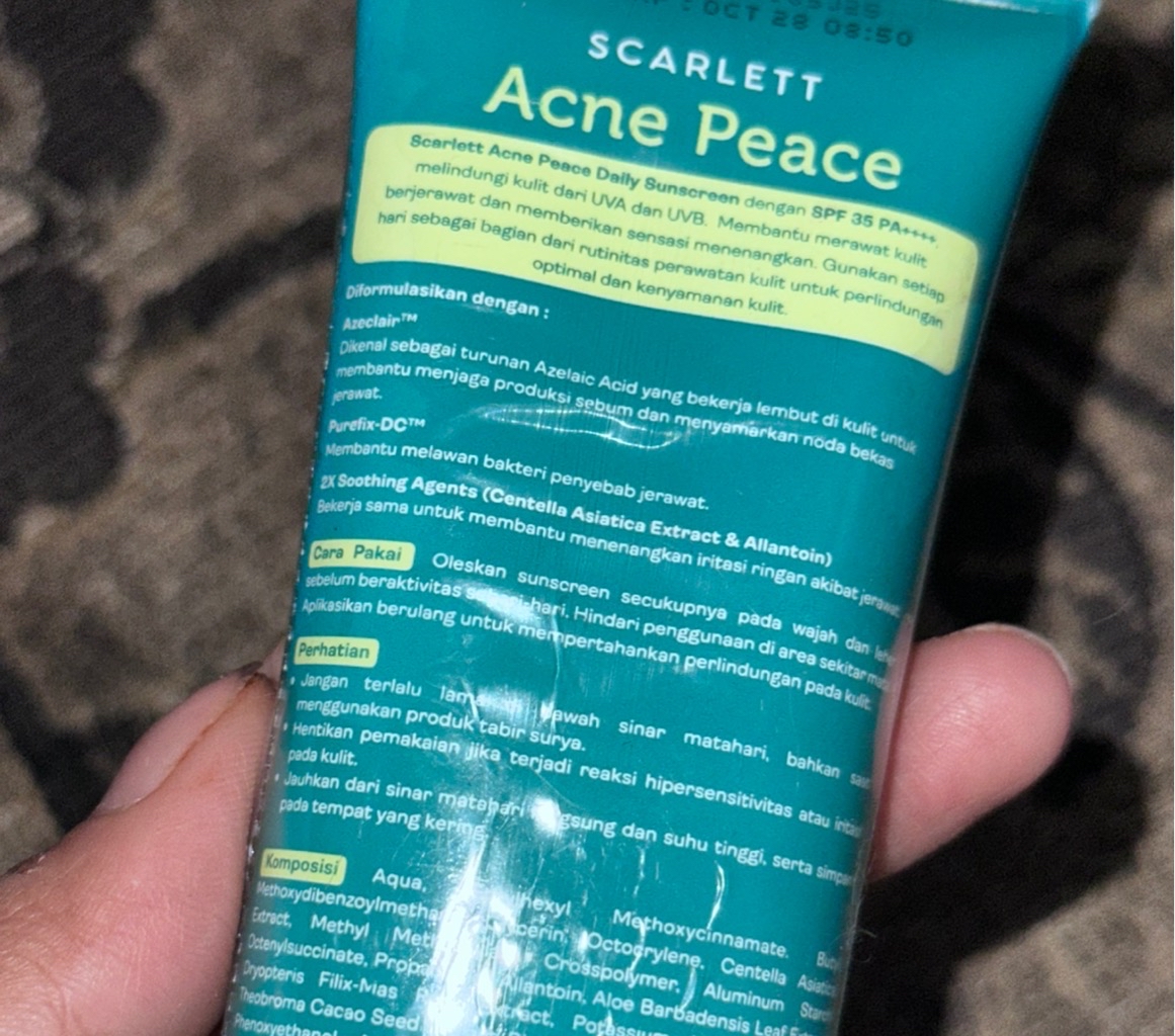 Acne Peace Daily Sunscreen SPF 35 PA++++ imgfdn-518445d5-30f9-420f-a53e-4d6128c43659
