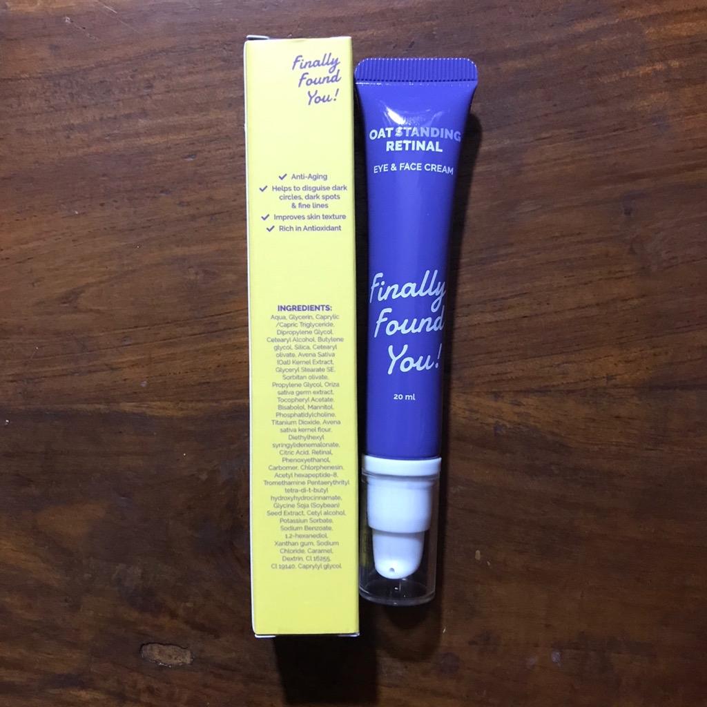 Oatstanding Retinal 2in1 Eye & Face Cream imgfdn-ccefabdf-30f2-4690-8c3a-f28d188e57f3