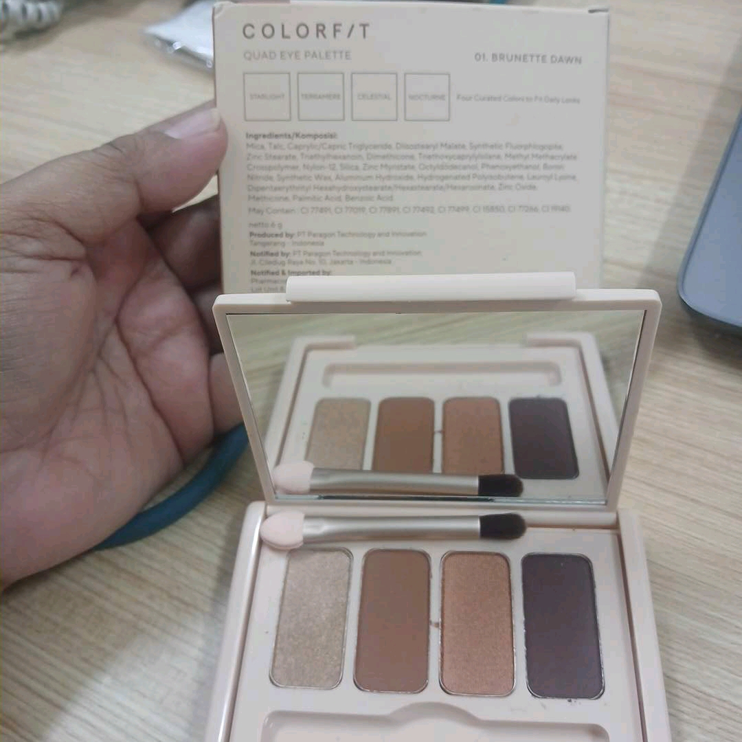 Colorfit Quad Eye Palette - 01 Brunette Dawn imgfdn-a3586280-cb45-4ab2-8d17-388d4fa40506