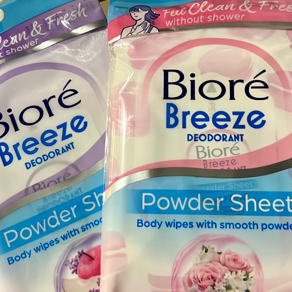 Breeze Deodorant Powder Sheet - Fresh Floral imgfdn-2562438f-cf7a-4dfd-b3b2-057e0c219957