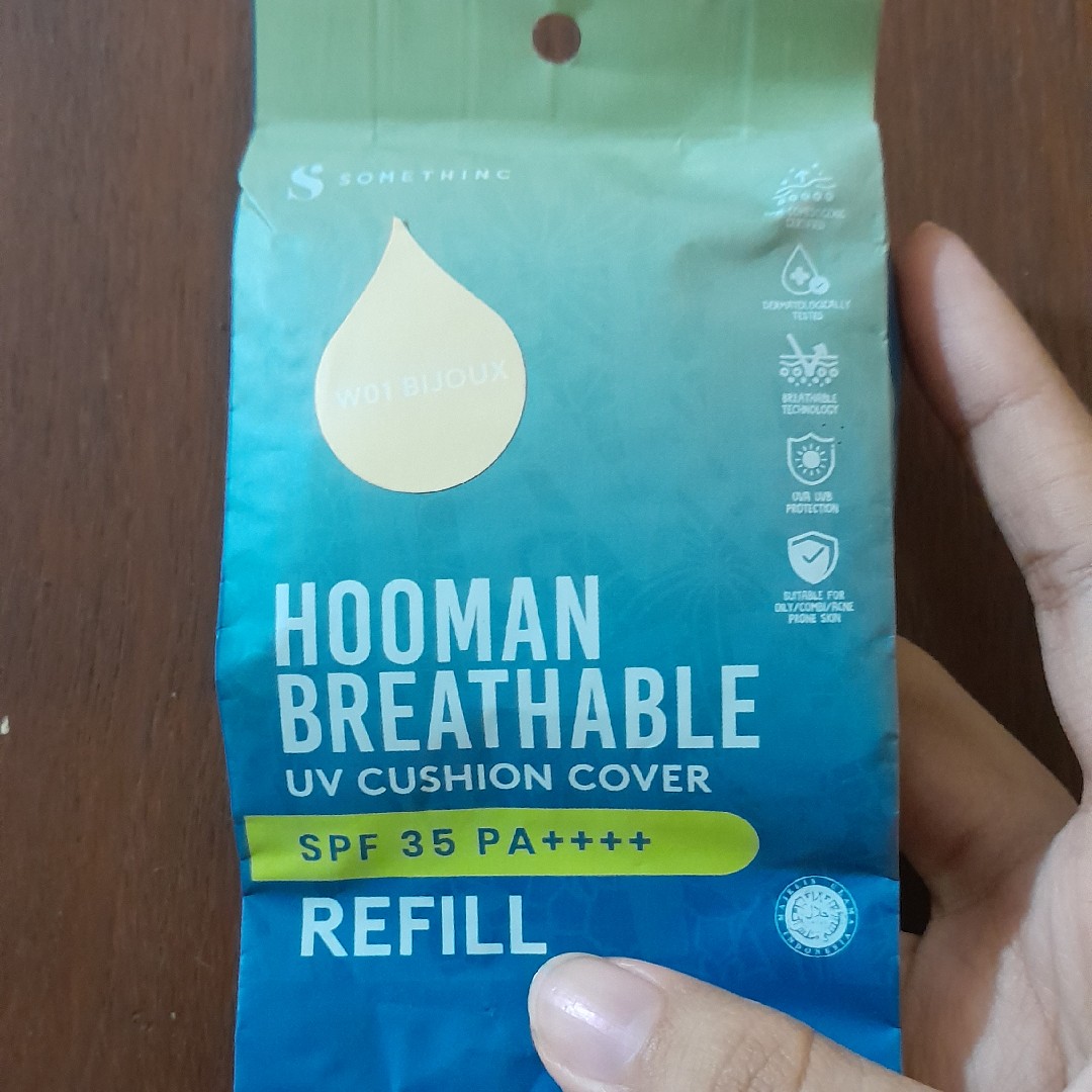 Hooman Breathable UV Cushion Cover SPF 35 PA++++ - Bijoux imgfdn-03292658-7b78-4ada-8b1d-ff7e650a053c