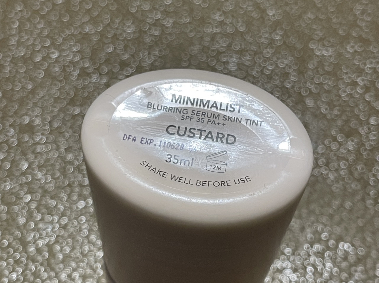 Minimalist Blurring Serum Skintint SPF 35 PA++ - Custard imgfdn-352ca72a-a4df-4709-a122-cbdce9e143af