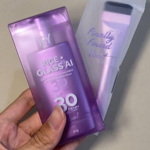 Rice+ Glass AI Skin Tint Fluid Sunscreen With Broad Spectrum - AI-02 imgfdn-9497558a-d0db-4797-a9b2-32d1df455b74