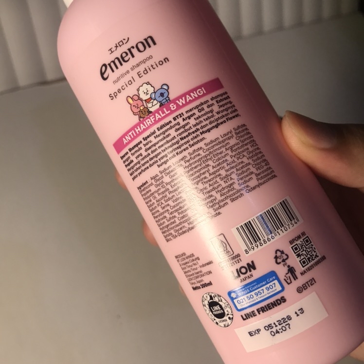 Shampoo Special Edition BT21 - Anti Hairfall imgfdn-eb6f675b-cc59-44b9-aa3b-10d41ac55e2d