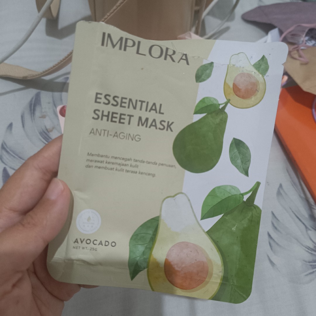 Essential Sheet Mask - Avocado imgfdn-8119c1ec-902e-4f78-b7a9-c16cc9557b24