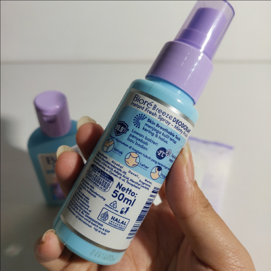 Breeze Deodorant Instant Fresh Spray - Minty Fruity imgfdn-ed533e87-4591-4901-b5ce-be7f2a905326