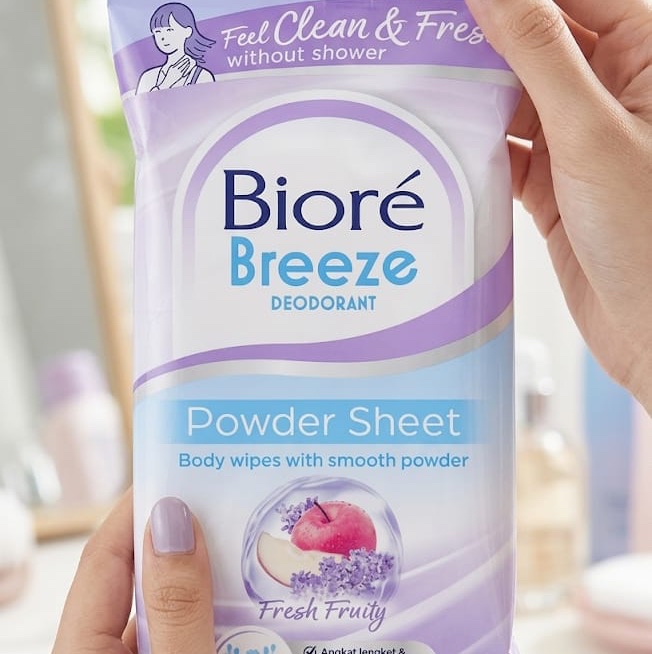 Breeze Deodorant Powder Sheet - Fresh Fruity imgfdn-de1a68d2-1877-4964-bb90-b9c2408370f2