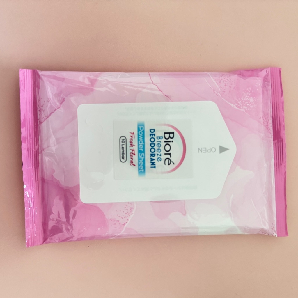 Breeze Deodorant Powder Sheet - Fresh Floral imgfdn-445653ff-89fc-4236-b9e2-1bbeb239ce8a