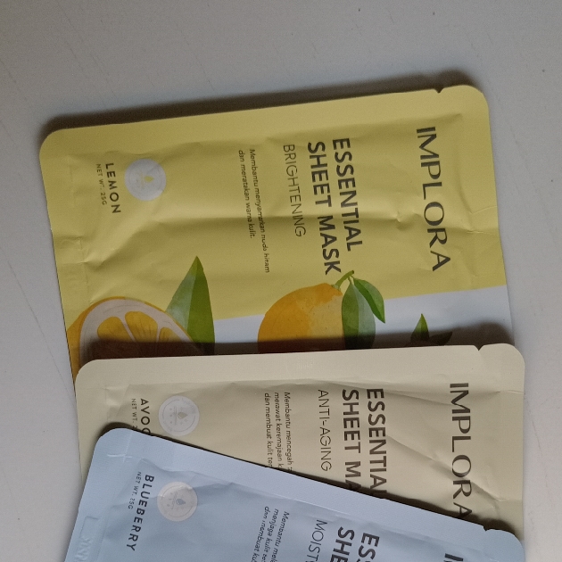 Essential Sheet Mask - Lemon imgfdn-7a8ec77c-e4f4-4c86-88b4-cfd7a2e135fa