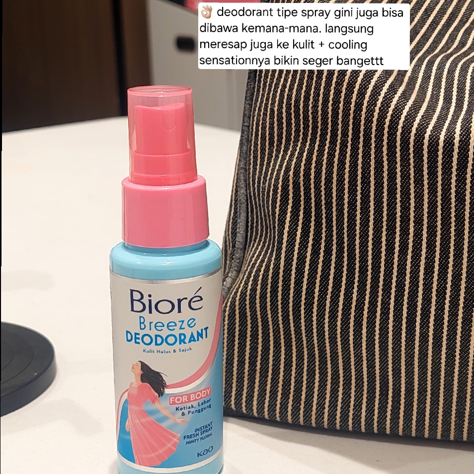 Breeze Deodorant Instant Fresh Spray - Minty Floral imgfdn-8c3cb76b-ace2-4e0a-9fff-2a25fd67cee6