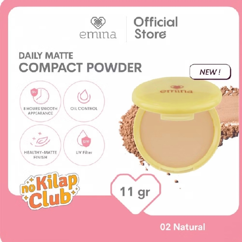 Daily Matte Compact Powder - 03 Caramel imgfdn-14d18516-0e74-4f1e-b20f-e4211e57a61d