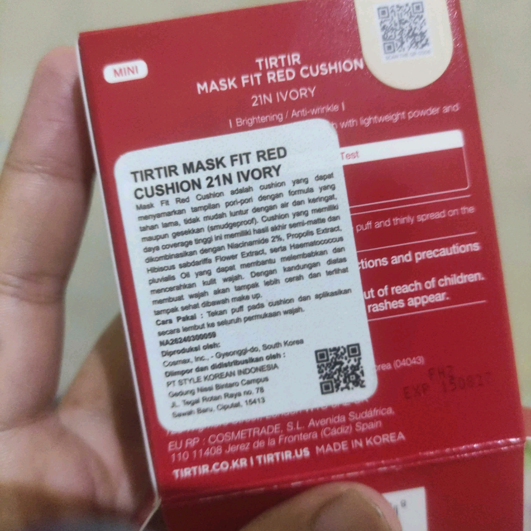 Mask Fit Red Cushion - 21N Ivory imgfdn-da1d49dd-2518-44f6-91c2-7670d8ef711f