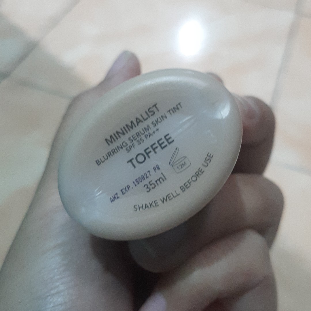 Minimalist Blurring Serum Skintint SPF 35 PA++ - Toffee imgfdn-256375e0-2dfc-4f97-a688-d349d2e87f0e