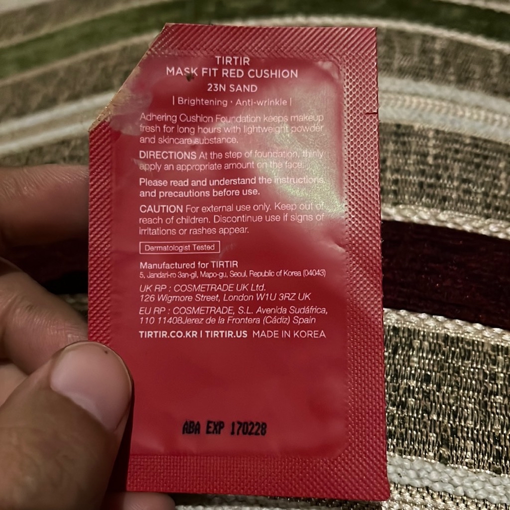 Mask Fit Red Cushion - 23N Sand imgfdn-abdd2ee3-4ea7-4a56-8d4b-ec8aa5e71a8e