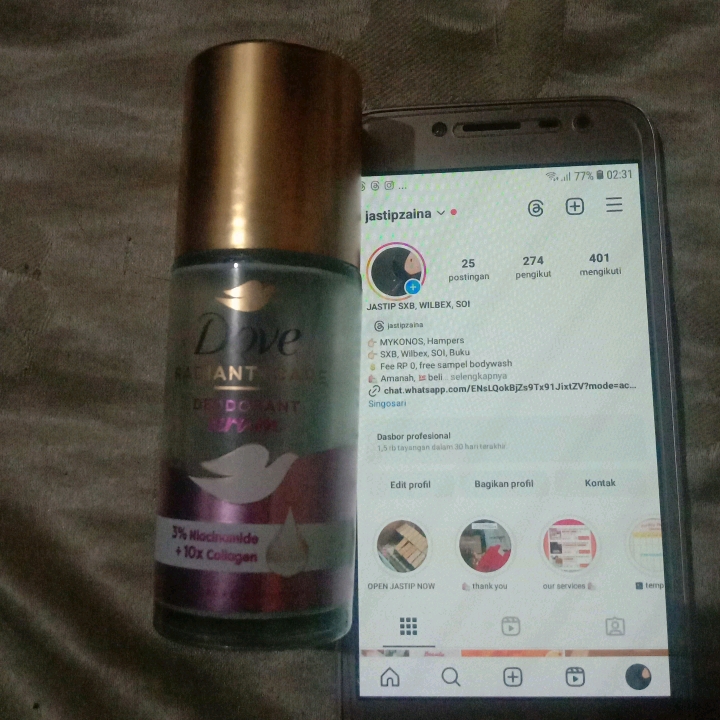 Radiant+Care Deodorant Serum Roll On  - 3% Niacinamide + 10x Omega 6 imgfdn-5df9c436-b2cc-411d-9f73-6c0e4a33cbe4