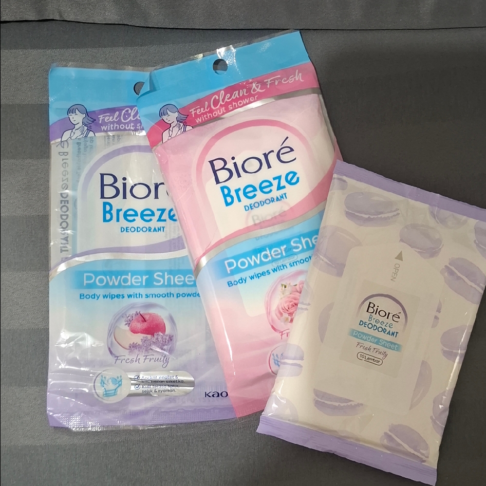 Breeze Deodorant Powder Sheet - Fresh Fruity imgfdn-5112f938-b2fb-4865-ad6a-7dd064f31db0