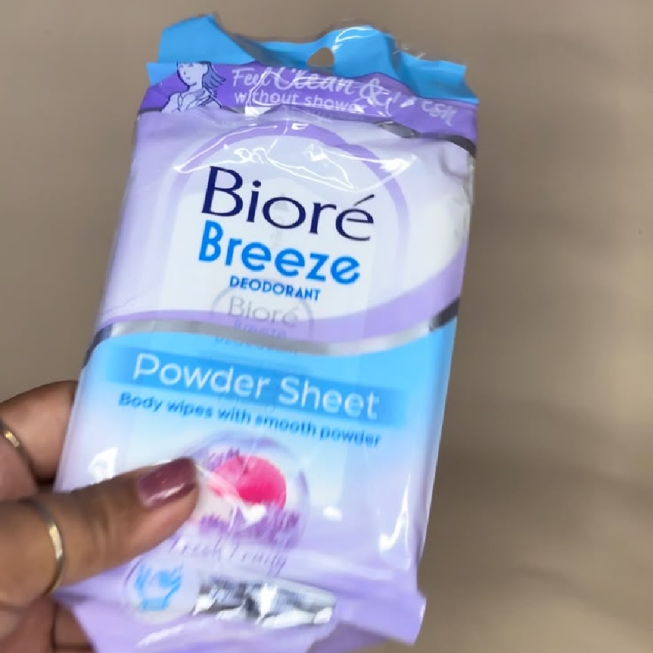 Breeze Deodorant Powder Sheet - Fresh Fruity imgfdn-4a1f24c5-1aa8-485f-b665-4ea218f70c42