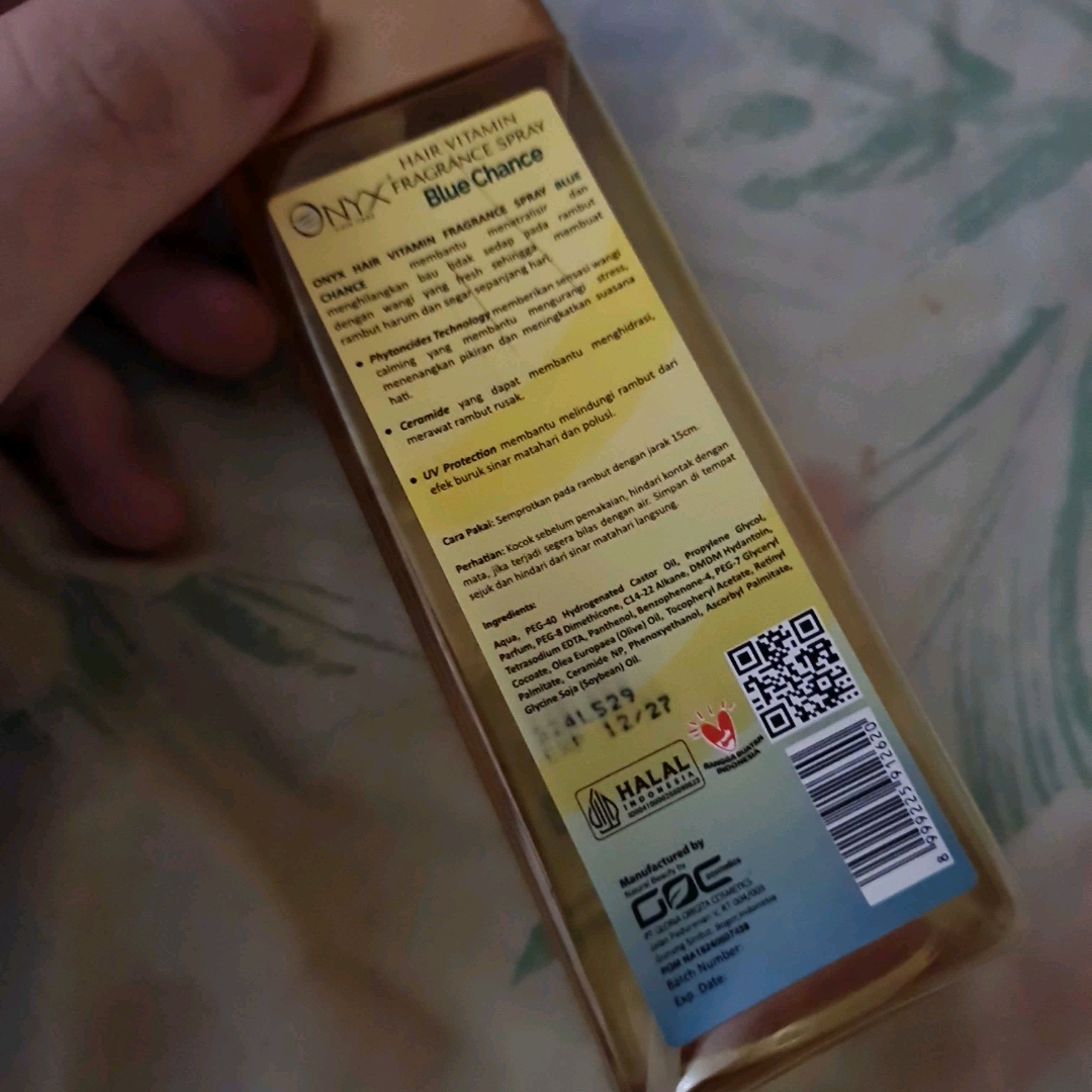Hair Vitamin Fragrance Spray - Blue Chance imgfdn-f623e24e-30be-4f0f-8f6f-f0e25c6f64e0