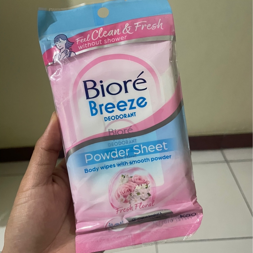 Breeze Deodorant Powder Sheet - Fresh Floral imgfdn-3bb2adc6-620f-472b-934a-a3ef1b9655d3