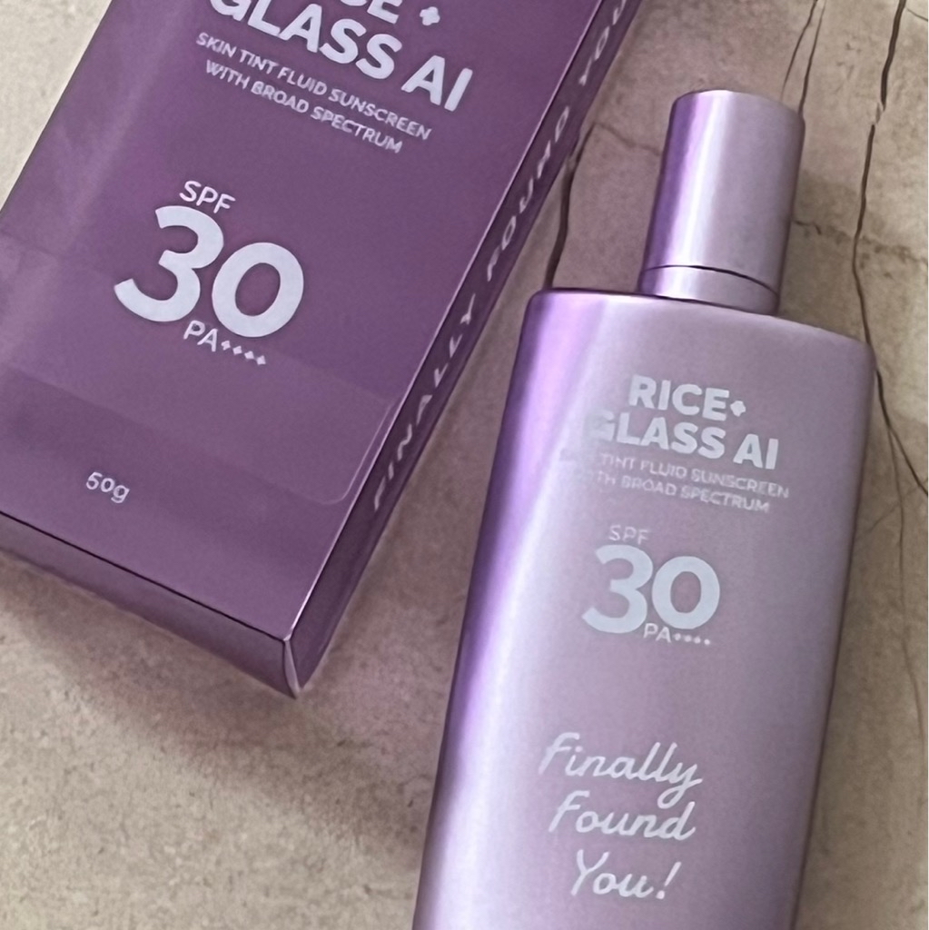 Rice+ Glass AI Skin Tint Fluid Sunscreen With Broad Spectrum - AI-01 imgfdn-2ada0a15-3d6b-4b30-a312-d90501ea17e0