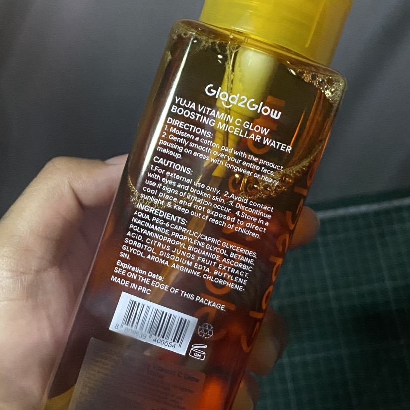 Yuja Vitamin C Glow Boosting Micellar Water imgfdn-3e4fadae-a7fd-43b3-90f8-8090cfe3329e