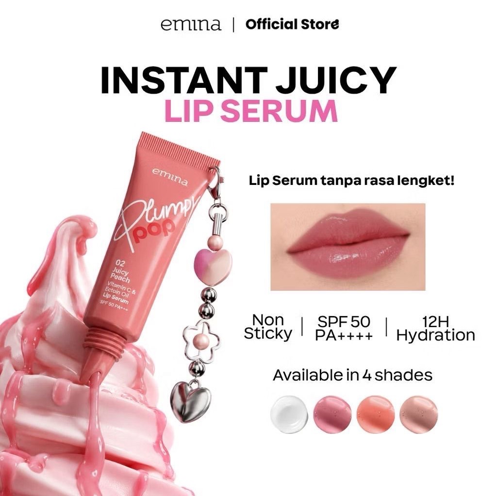 Sunny Glow & Plumpy Pop Lip Serum - Juicy Peach imgfdn-cd259a80-7052-4ca4-9129-d31f02ce48f0