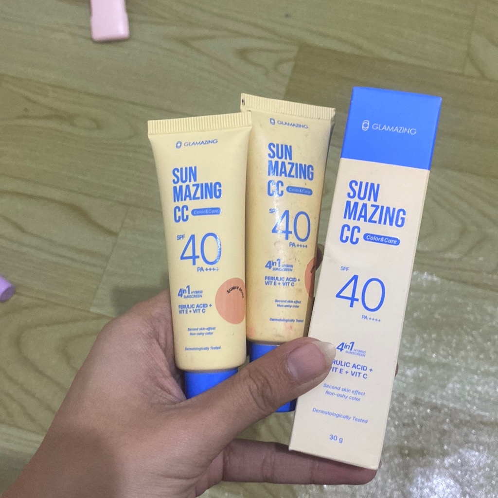 Sunmazing CC Tinted Sunscreen SPF 40 PA++++ - Morning Glow imgfdn-fd134d52-95e7-4a59-a305-025808ff283b