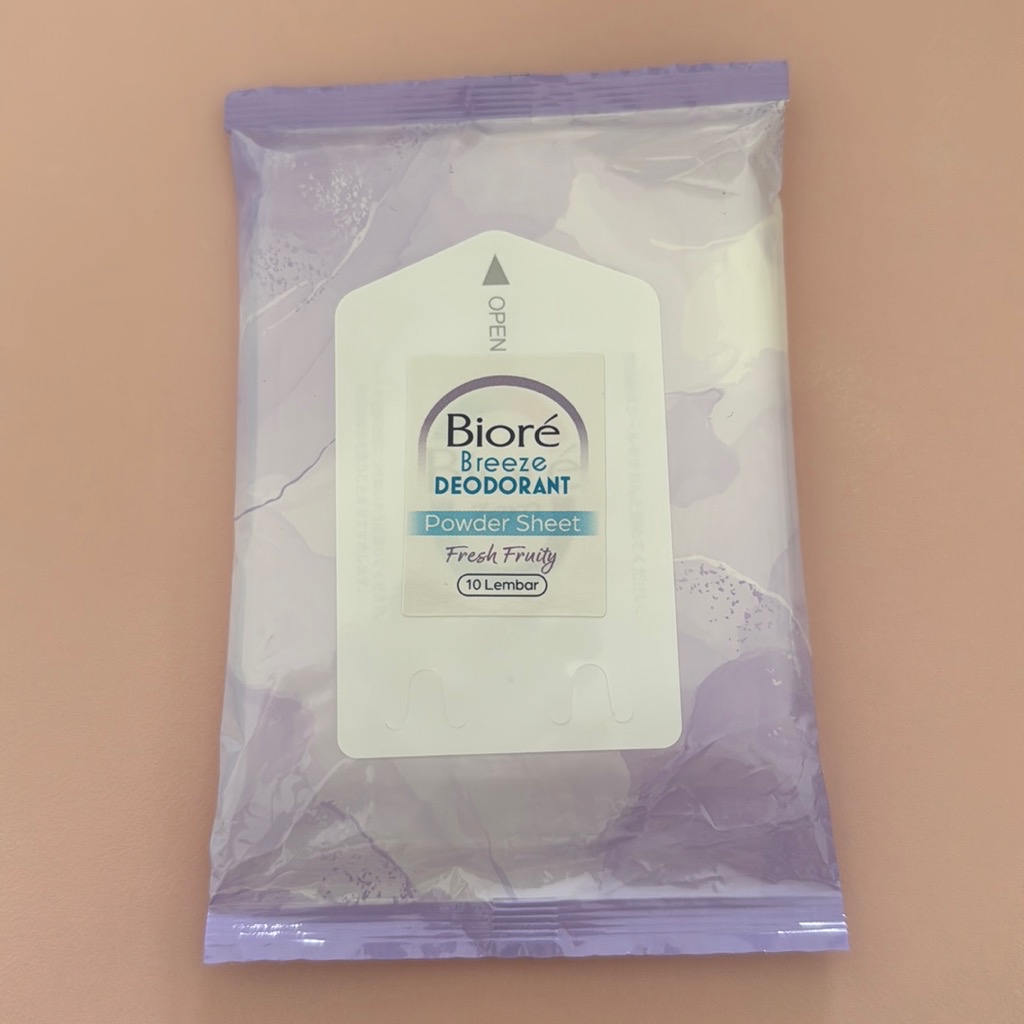 Breeze Deodorant Powder Sheet - Fresh Fruity imgfdn-4e7c90ea-7c58-4d3d-9eae-73053b49dce4